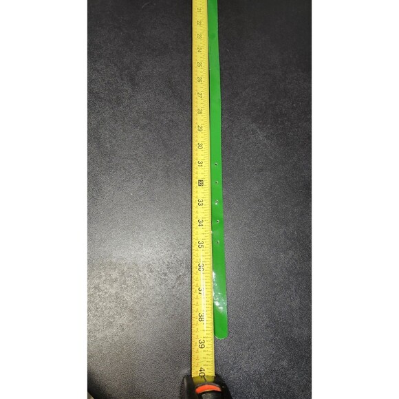 Vintage 80s Danny & Nicole Psychedelic Floral Cocktail Dress Size 10 Green Belt - Picture 15 of 15